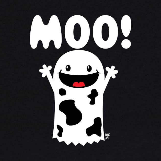 BOO MOO by toddgoldmanart